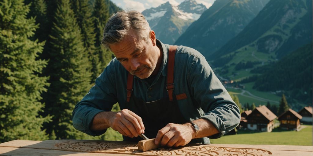 Du betrachtest gerade Lokale Handwerkskunst, die man auf Wanderungen in der Schweiz erleben kann